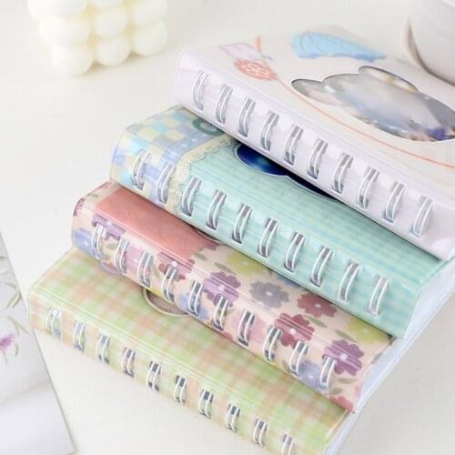 Cartoon Bear Shape Hollow 3" Photo Album 68 Photos Memory Books Horizontal and Vertical Portable Family Photo Scrapbook