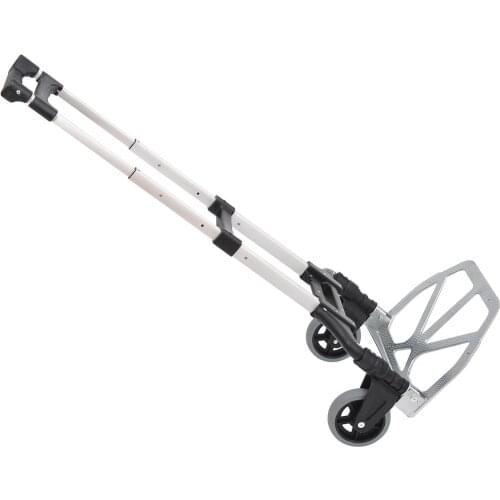 HOMCOM Carro Plataforma de Transporte Carretilla Plegable Carretilla de Mano hasta 70 kg