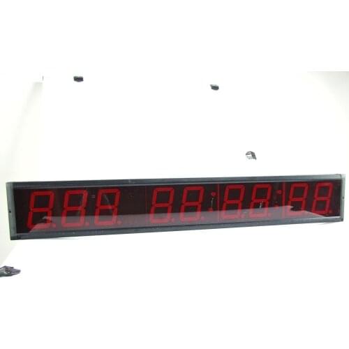 Honghao 4 Inch 9 Digits Red high brightness LED Day Countdown Clock Timer