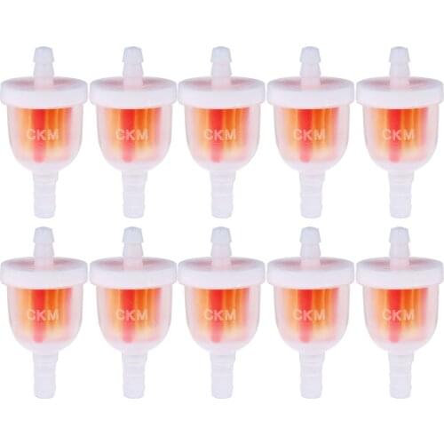 Car Dirt Pocket Bike Oil Filter Petrol Gas Gasoline Liquid Fuel Filter For Scooter Motorcycle Motorbike Motorcycle Fuel Filters