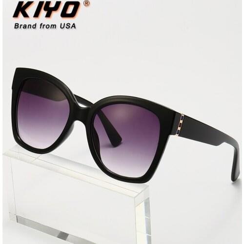 KIYO Brand 2020 New Women Men Square Sunglasses PC Fashion Sun Glasses High Quality UV400 Driving Eyewear D1954