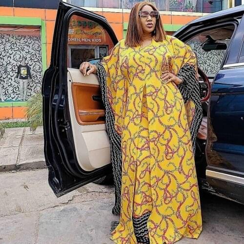 Two Piece Set Women Africa Clothes African Dashiki New Fashion Long Dress Pants Suit Party Dresses Plus Size Robe 2 Piece Sets