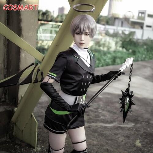 Arknights Arene Cosplay Costume Black Game Suit Uniform Halloween Party Outfit For Men New 2020