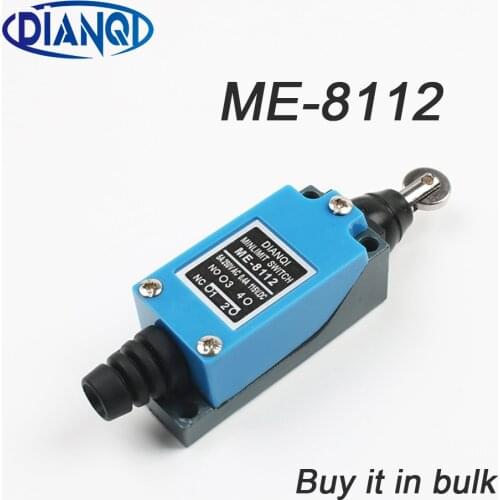ME-8112 2NC 2NO Parallel Roller Plunger Actuator Limit Switch AC 250V ME 8112