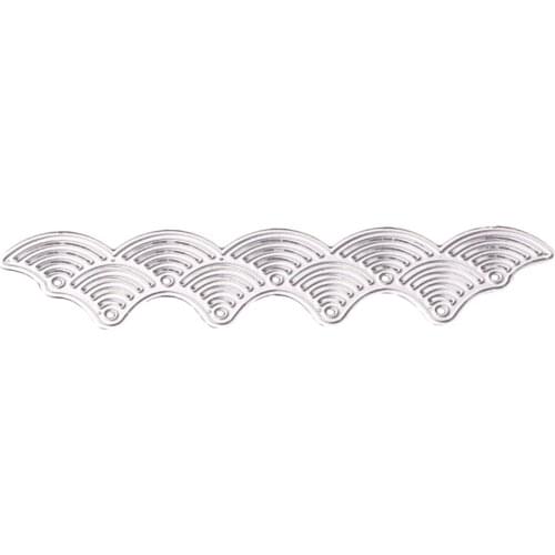 Metal Wave Border Cutting Dies Stencil Scrapbooking Cards Die-Cut DIY Crafts