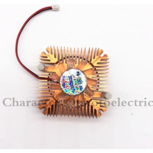 5pcs 5W 10W High Power Led Heatsink With Fan Aluminium Cooling For 5W/10W Led 12V