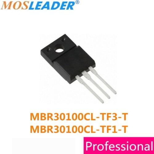 Mosleader 50PCS TO220F MBR30100CL-TF3-T MBR30100CL-TF1-T MBR30100CL MBR30100CL-T MBR30100CL-TF High quality