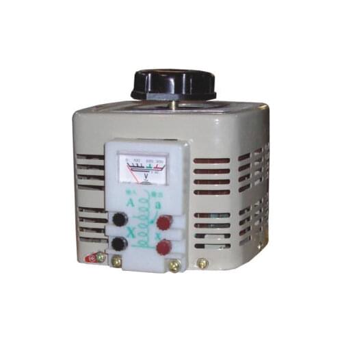 TDGC single phase manual variac 1kva contact voltage regulator