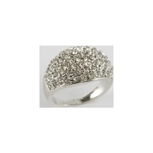 Plump Cubic Zirconia Ring