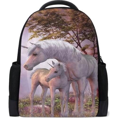 2020 Hot Children Orthopedic Schoolbag Kids Preschooler Backpacks Unicorn printing School Bags Mjoypack Mochila Escolar Menino