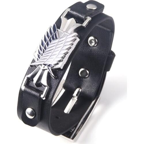 Rongji Jewelry Leather Bracelets