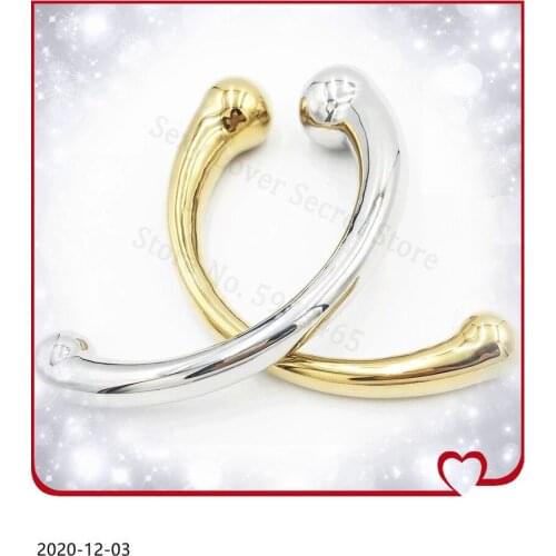 Stainless Steel P-Spot Stimulator Massage Stick Metal Prostate Massager Anal Dildo Butt Plug Adult Sex Toys For Men Woman Gay