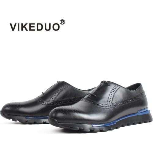 VIKEDUO Men's Lightweight Sneakers