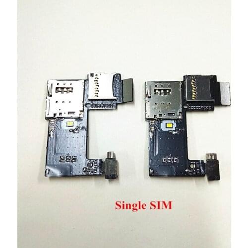 10pcs/Lot For Motorola Moto G2 XT1068 XT1069 Original SIM SD Card Slot Tray Holder Reader Flex Cable Board with Vibrator