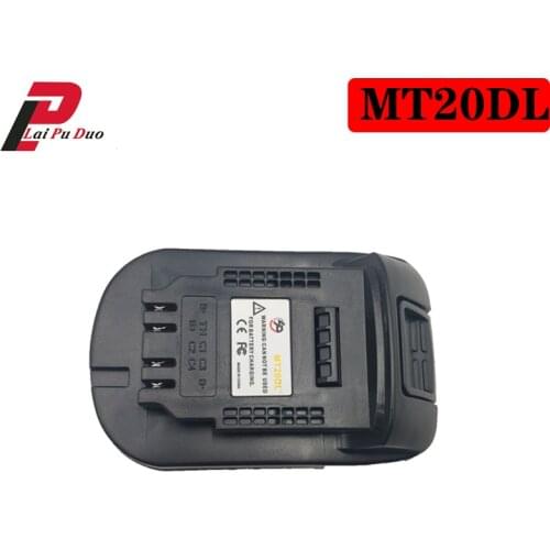 Mt20Dl Battery Adapter For Makita 18V Bl1830 Bl1860 Bl1815 Li-Ion Battery For Dewalt 18V 20V Dcb200 Li-Ion Battery