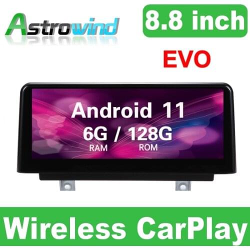 8.8 inch 6G RAM Android 11 Car GPS Navigation Media Stereo Radio For BMW 1 Series F20 F21 for BMW 2 Series F23 for F83 EVO