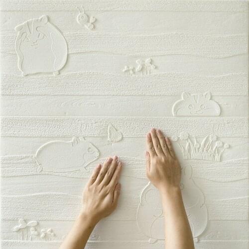 Hamster Wall Sticker Childrens Room Wall Sticker Waterproof 3d Wall Sticker Cute Cartoon Stickers Wall Decor Home Decor