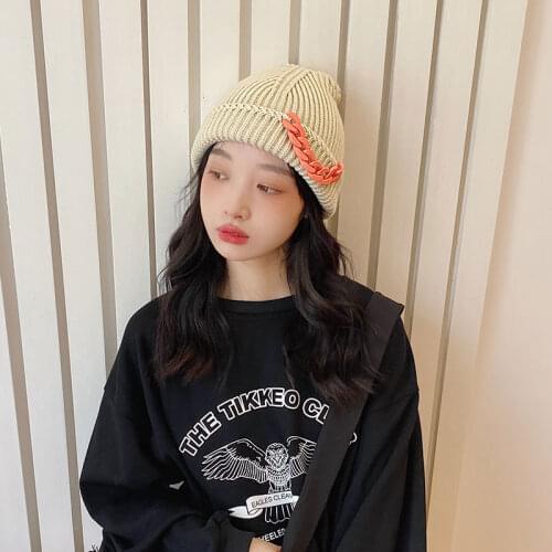 Winter Hat For Women Fashion Warm Beanie Hats Women Solid Adult Cover Head Cap