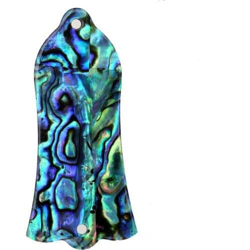 Musiclily Pro Natural Paua Abalone Shell 2-Hole Truss Guitar Rod Cover for USA Made Les Paul