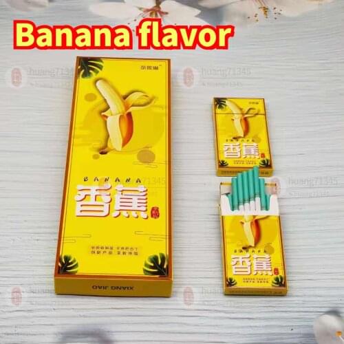 New fashion fashion lifestyle smoke-free banana fruity nicotine-free substitute to quit smoking