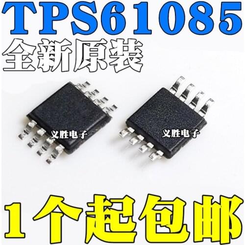 New and original TPS61085 TPS61085DGKR TPS61085DGKT PMKI MSOP8 Switching regulator, original, voltage regulator IC, boost conve
