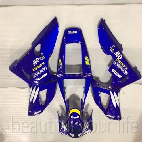 Free custimozes 100% fit injection motorcycle part for YAMAHA blue YZFR1 98 99 fairing