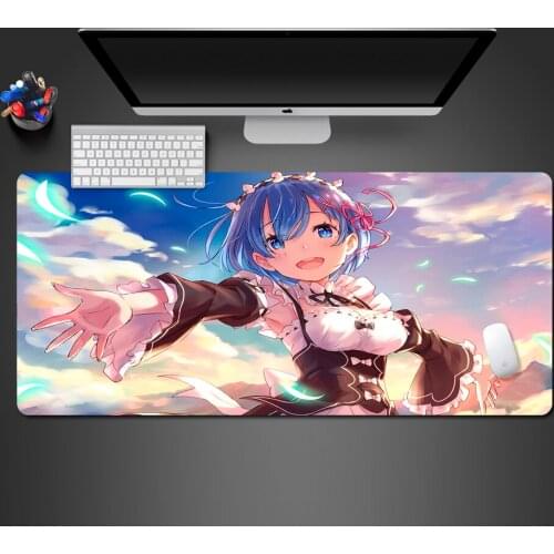 Re:Live In A Different World From Scratch A Mouse Pad Best Cute Mouse Pad Keyboard Fashion Computer Mouse Pad Laptop Game Pad