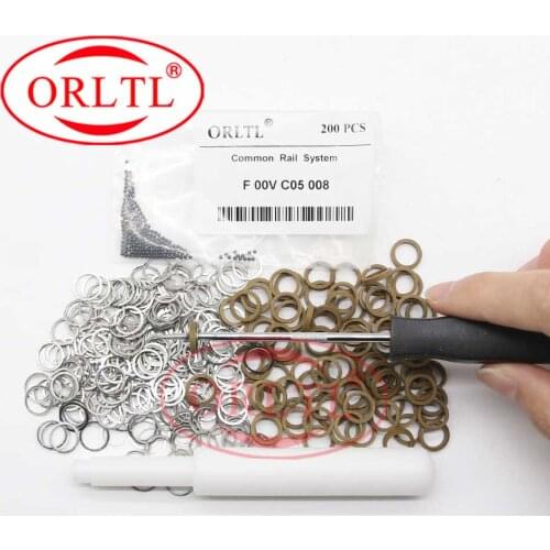 ORLTL 200 sets F00VC99002 +F00VC05008 Common Rail Injector Repair Kits FOR Bosch sealing rings diesel injector