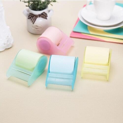 Roll Sticky Note Tape Message Memo Pad Student Stationery Office School Supply