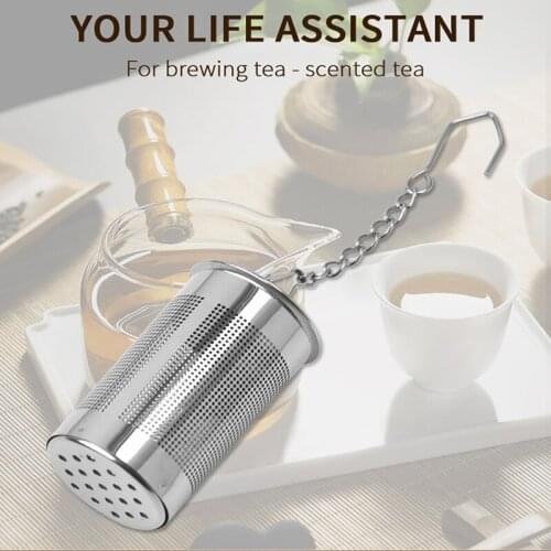 1pcs 304 Stainless Steel Tea Strainers Tea Infuser Strainers Tea Filters Kitchen Teaware Easy To Clean Reusable