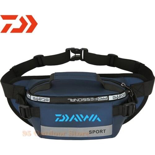 Daiwa Fishing Waist Bag Waterproof Travelling Fanny Pack Mobile Phone Waist Pack For Men Designer Belt Bag Travel Pouch Bags