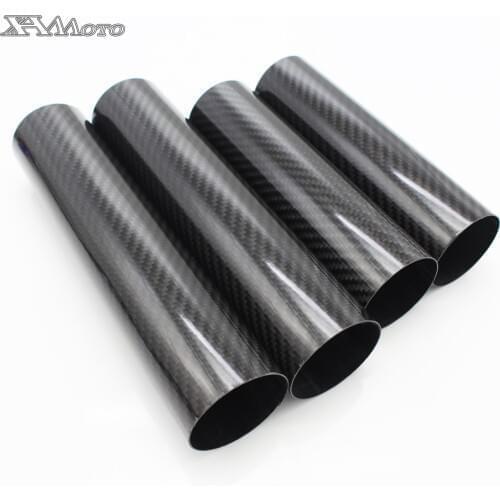 FORK WRAPS Front shock absorber Protectors Upper & Lower For 200 250 300 EXC 200 300 MXC 2003 Full Carbon