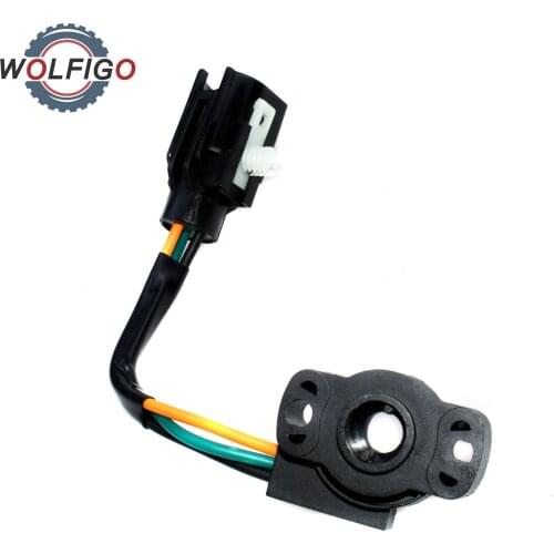 WOLFIGO New Throttle Position Sensor E6TF9B989AA 213875 SS10426 TPS228 For FORD E150 E250 E350 F-150 F-250 F-350 F1TZ9B989A
