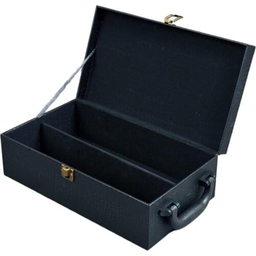 Card Storage Box Organizer Container Cube for Kids Black Portable Home Use