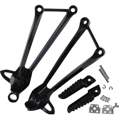 Rear Footrest Foot Pegs Bracket For Kawasaki Ninja ZX6R ZX10R 2009-2010 Two Colors