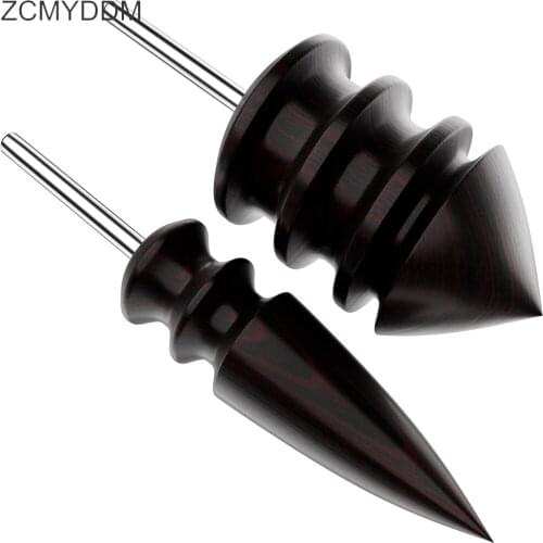 ZCMYDDM 1/2PCS Leather Burnisher Pointed Tip Slicker Tool for Dremel Rotary Drill Craft Shank DIY Sewing Tools