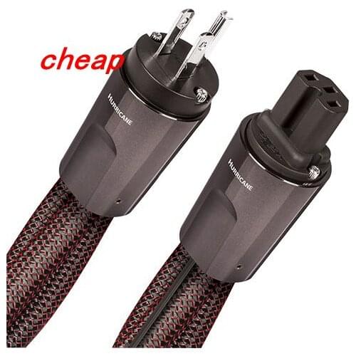 FireBird High Current Low-Z / Noise-Dissipation 3-Pole AC Power Cable US & EU Version