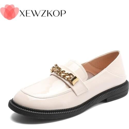 Womens Shoes Flats Loafers Ladies Fashion Leather Brand Sneakers Womens Designer Flat Ladies Shoes Woman Luxury Female Footwear