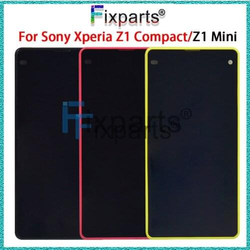 4.3" For SONY Xperia Z1 Compact LCD Display Touch Screen Digitizer Assembly Replacement M51w D5503 For SONY Z1 Compact Display