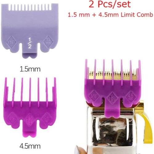 2Pc/Set Hair Clipper Guide Limit Comb Electric Trimmer Head Shaver Comb