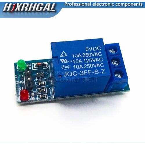 5pcs 1 Channel 5V Relay Module Low level for SCM Household Appliance Control new hjxrhgal