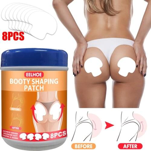 8PCS Booty Shaping Patch Set Booty Shaping Patch Buttock Lifting Newly Private Hip Mask Pro Butt-Lift Shaping Patches