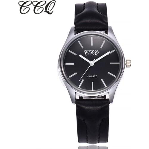 Men Women Leather Belt Watch Business Timepiece Origin Style Wristwatch Ladies Quartz Watches Couple Clock