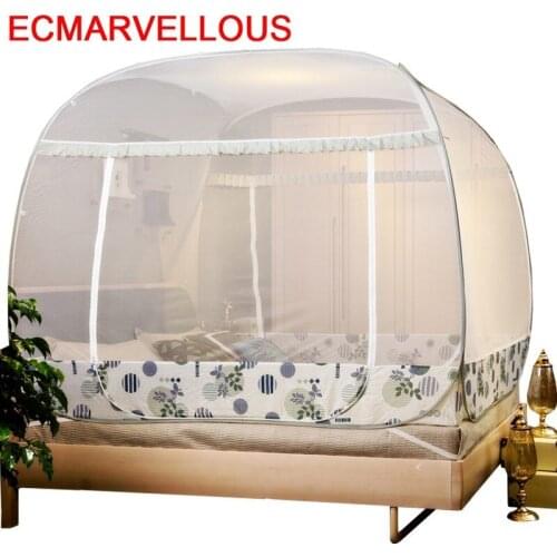 Pour Double Nordic Style Kids Decoration Bed Curtain Girl Room Decor Yurt Klamboe Ciel De Lit Canopy Mosquitera Mosquito Net