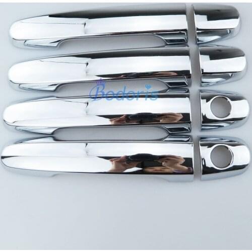 Door Handle Cover Bowl Trim Chrome Car Styling For Toyota Hilux VIGO SR5 MK6 PICKUP 2005-2014 Accessories