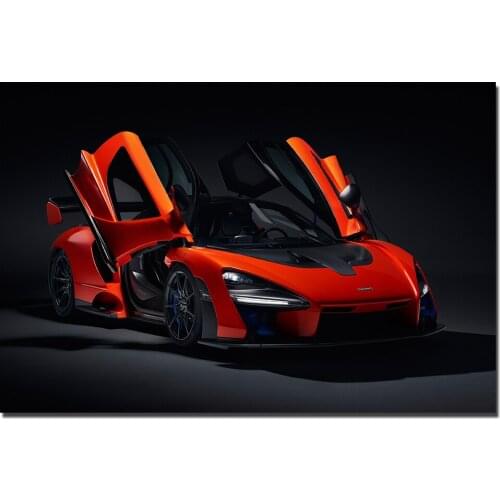 Mclaren Senna Poster Canvas Painting Decoration Wall Art Picture for Living Room