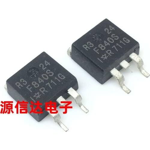 New and original IRF840S F840S 500V 8A TO-263 FET imported from stock