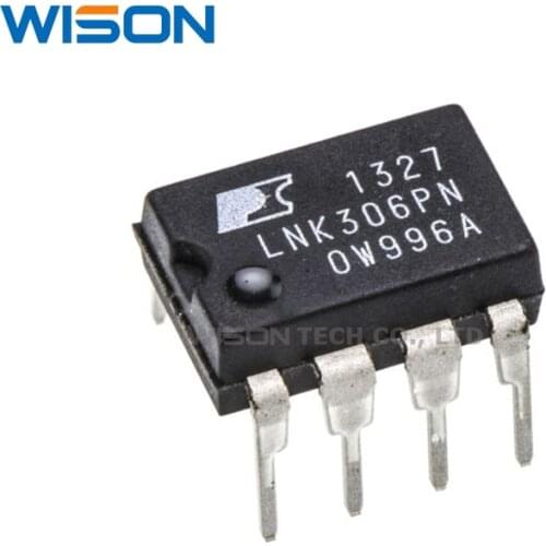 10PCS LNK306PN DIP7 LNK306P DIP LNK306 DIP-7 306PN new and original IC