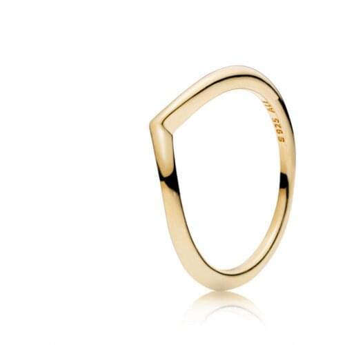 Unique Simple Fashion Princess Style Simple Temperament V-shaped Female Ring Jewelry Jewlery for Women Whole Sale