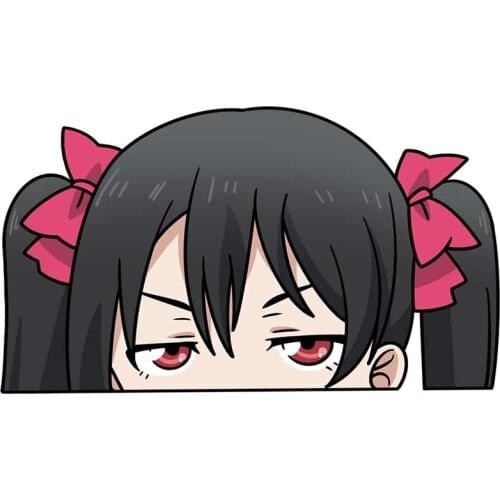 Car Styling Vinyl Stickers for LOVE LIVE Girl Student Anime Graphics Motor Bikes Electric Laptop Case Decal Waterproof